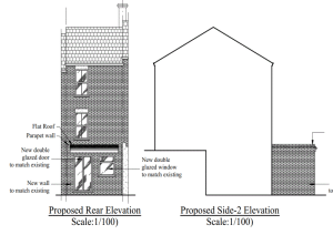 Proposed Elevations of Orchard Hill